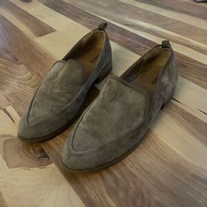 Susina Brown Soft Suede Loafers